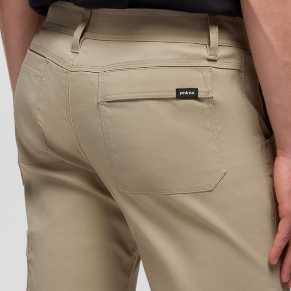 prAna Stretch Zion Pant Men’s 34 W × 34 L Sandbar Technical Hiking Chino - Picture 2 of 16